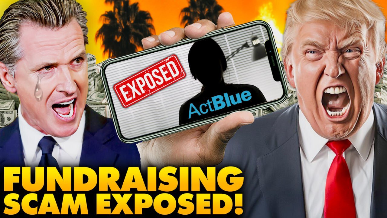 FRAUD: Democrats CAUGHT Grifting Money From California Fire Victim Donations: 'Absolute Outrage'