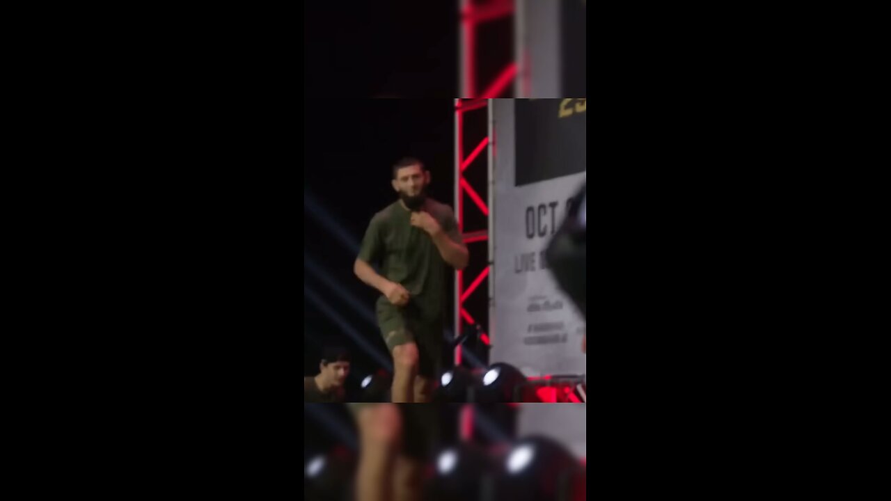 Khamzat Chimaev vs Kamsru Usman Face off