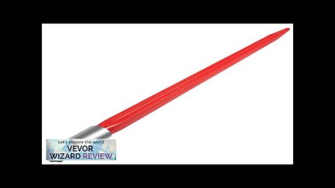 VEVOR Hay Spear 32" Bale Spear 1350 lbs Capacity Bale Spike Quick Review