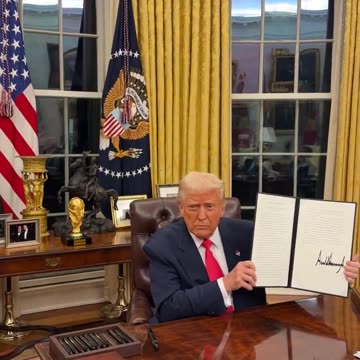 President Trump signs Executive Order officially establishing the Strategic Bitcoin Reserve