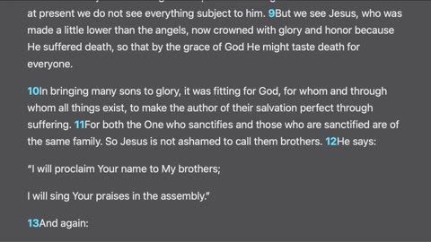 Hebrews 2