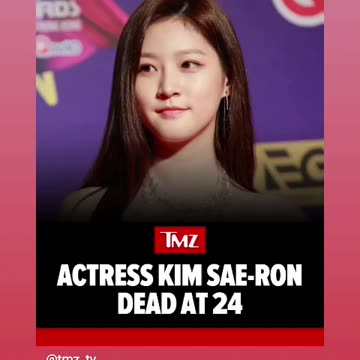 Rip to south Korean actress Kim sae Ron rip to her 🙏 🕊 🪦 🕯 02/17/25