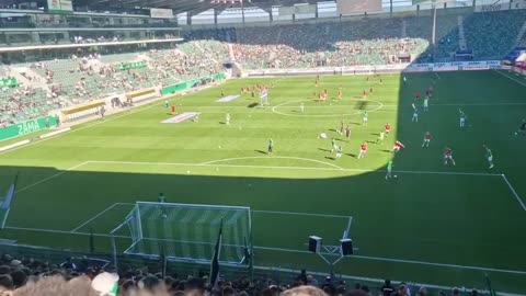 St Gallen vs FC Lugano splendid ambiance before the match