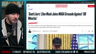 Democrat Swamp IMPLODES, CBS Runs DAMAGE Control For Democrats, Gets ROASTED By Elon | Timcast LIVE