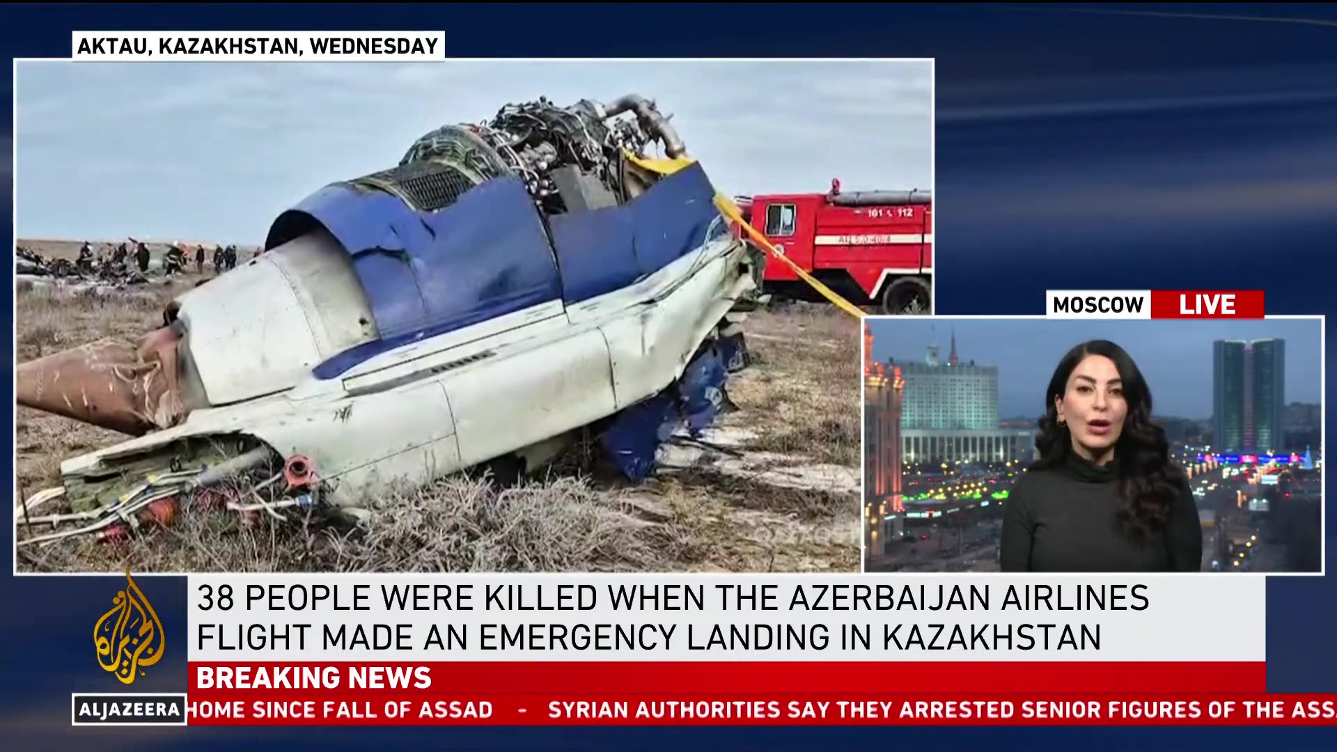 Putin apologises to Aliyev over 'tragic incident' with Azerbaijan Airlines plane crash