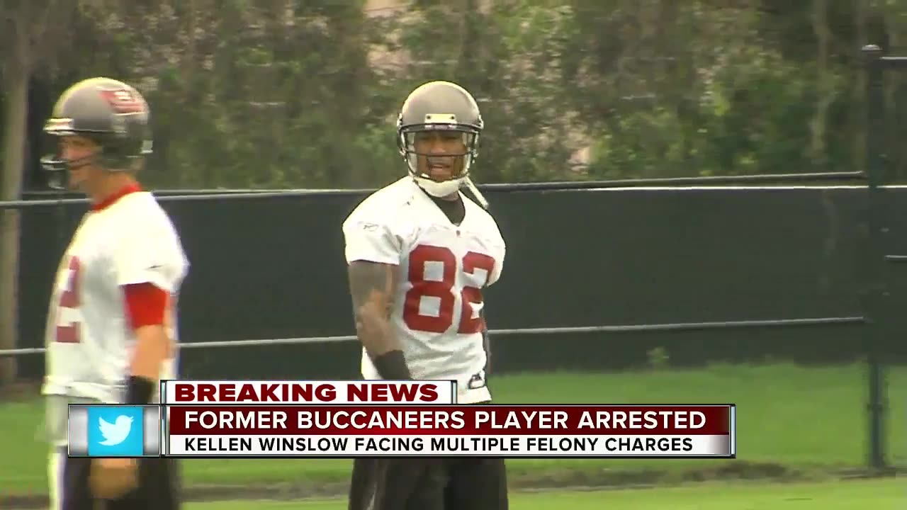 Former NFL black player Kellen Winslow II charged with rape, kidnapping and sodomy