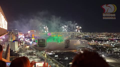 Epic Nighttime Demolition: Tropicana Hotel Implosion Viewed from Mandalay Bay’s Foundation Room