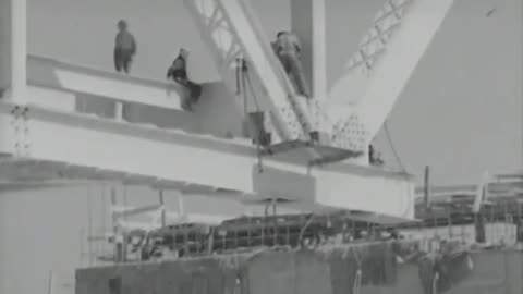 Bay Bridge Construction 1935