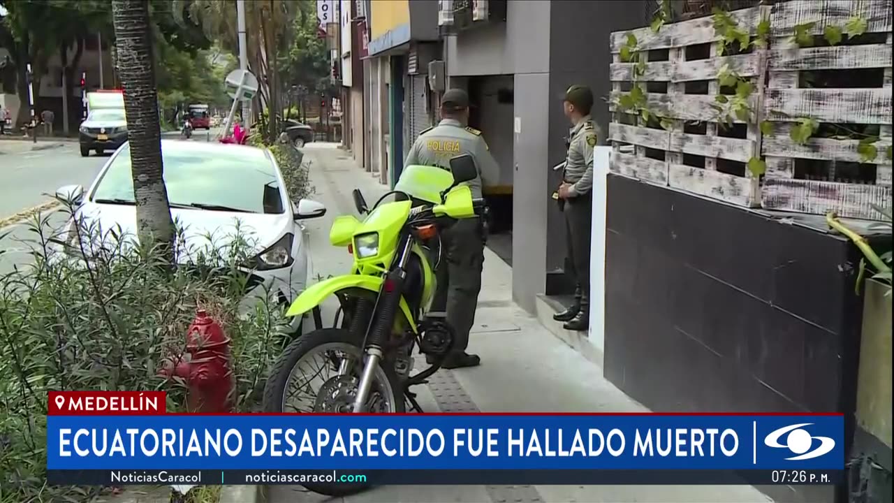 Ecuatoriano reportado como desaparecido en Medellín fue hallado sin vida