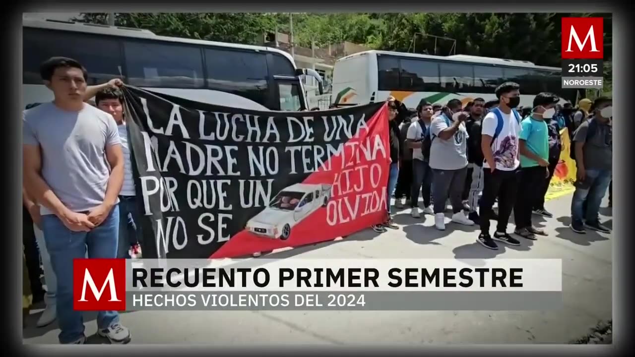 Primer semestre de 2024 con aumento de homicidios y captura de capo