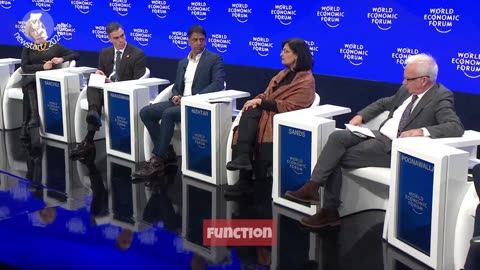 Sania Nishtar, CEO of Bill Gates' Gavi, at WEF Davos