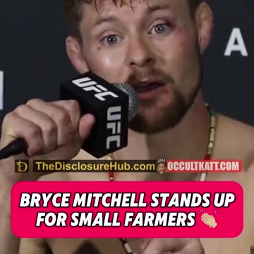 BRYCE MITCHEL STANDS UP FOR SMALL FARMERS