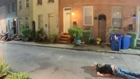 Negroes beat up an old white man - stomp on his head and rob him in Baltimore