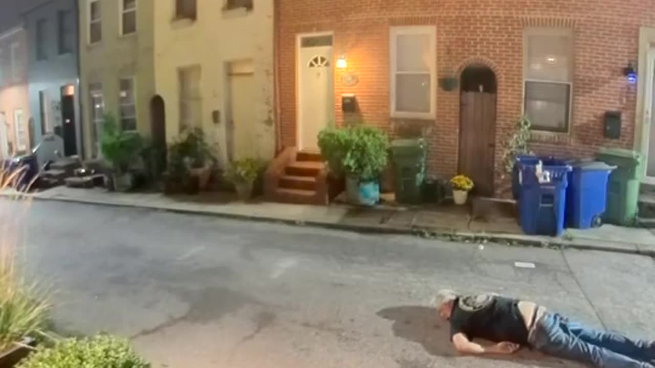 Negroes beat up an old white man - stomp on his head and rob him in Baltimore