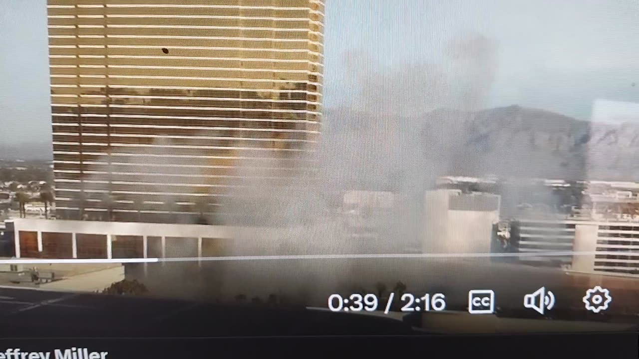 Explosion heard outside of Trump hotel