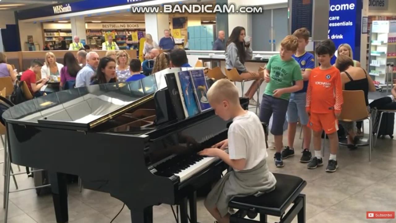 a weird child pianist surprises everybody