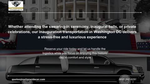 Washington DC Inauguration Limousine Service