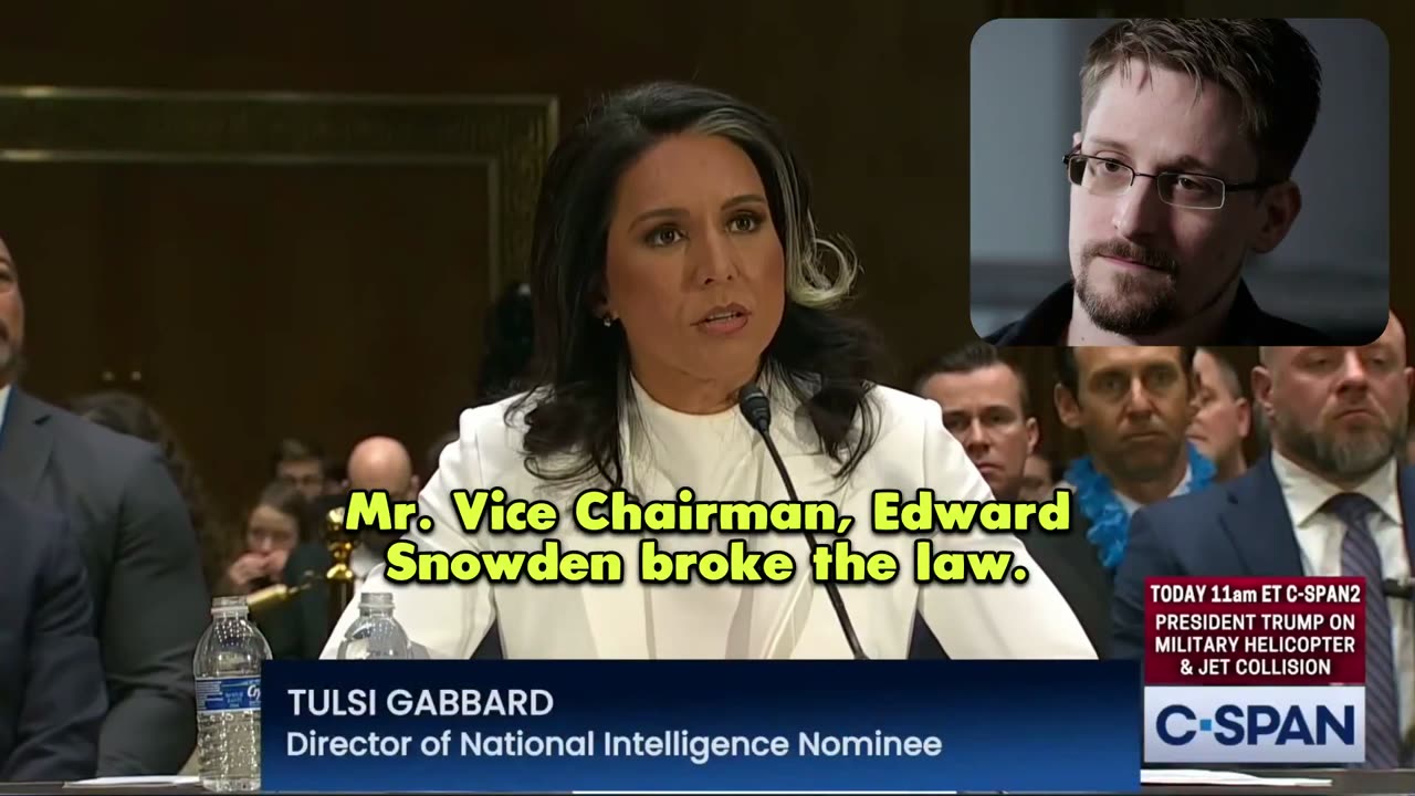 Tulsi Gabbard: “Edward Snowden broke the law... But exposed egregious