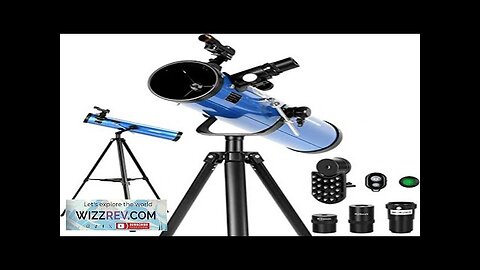 US Direct AOMEKIE Reflector Telescopes for Adults Astronomy Beginners 76mm/700mm Review