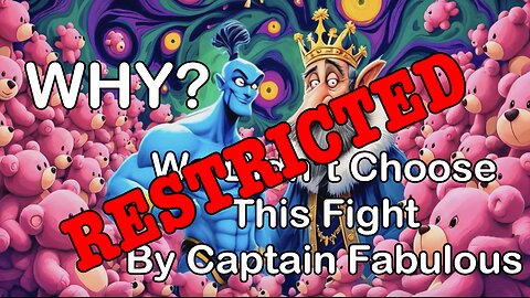 YouTube Restricted Original Music Video "We Didn't Choose This Fight" by Captain Fabulous