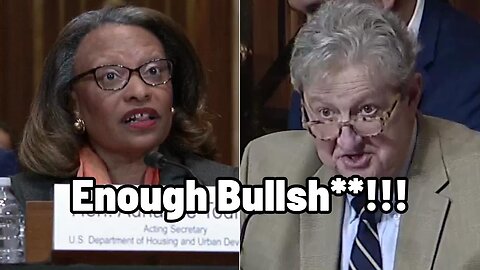 Sen. Kennedy Goes NUCLEAR On Acting HUD Secretary Over "Biden Inflation" And Housing Costs!