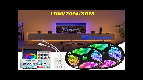 Led Strip Lights For Bedroom Dimmable Rgb Led Tape Lights Sound Bluetooth Review