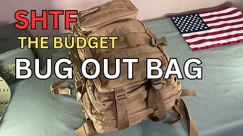 The BUDGET BUG OUT BAG