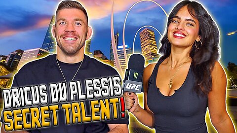 Dricus Du Plessis on Israel Adesanya & reveals secret talent | UFC 305