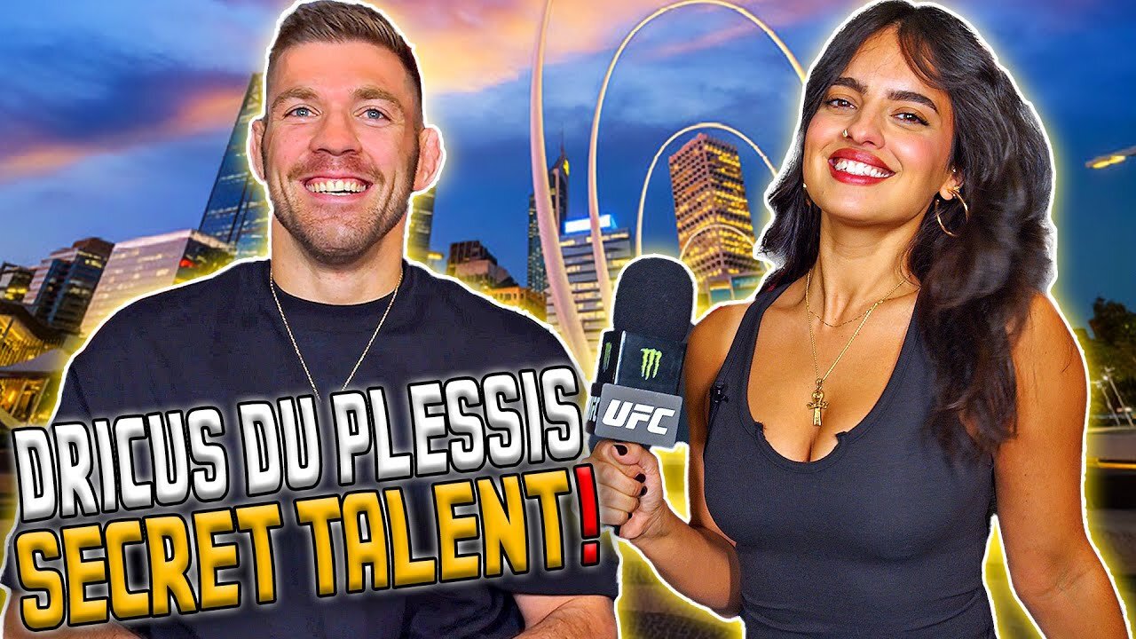 Dricus Du Plessis on Israel Adesanya & reveals secret talent | UFC 305