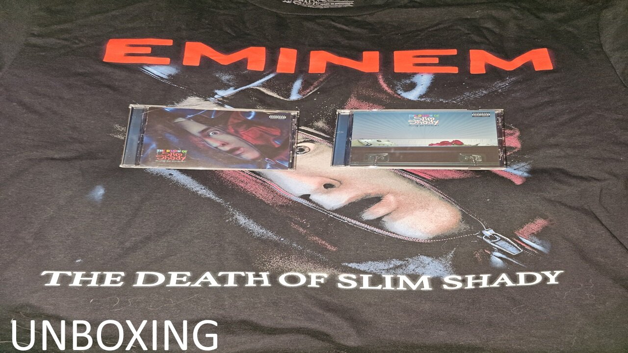 Eminem The Death of Slim Shady (Coup de Grâce) Unboxing