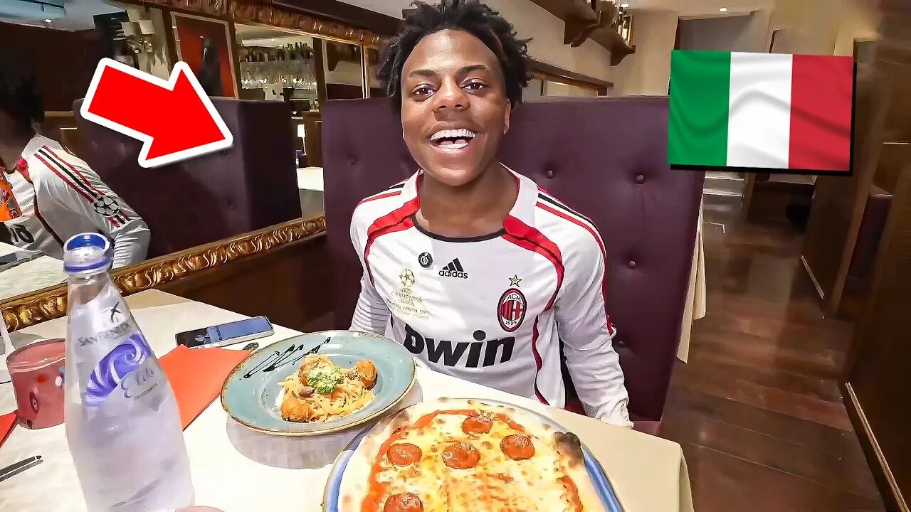 iShowSpeed’s Hilarious First Encounter with Authentic Italian Cuisine"