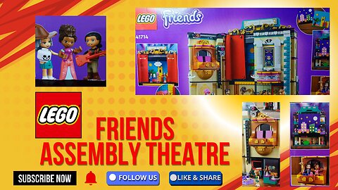 LEGO Friends Assembly Theatre Part 01