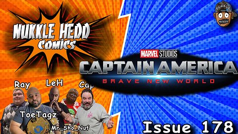 Nukkle HeDD Comics Issue 178- Captain America Brave New World Full Review #spoilers #comicnews