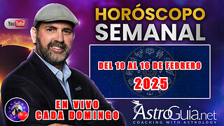 🚨¡EN VIVO! 💫 Horoscopo Semanal Del 10 Al 16 de Febrero 2025