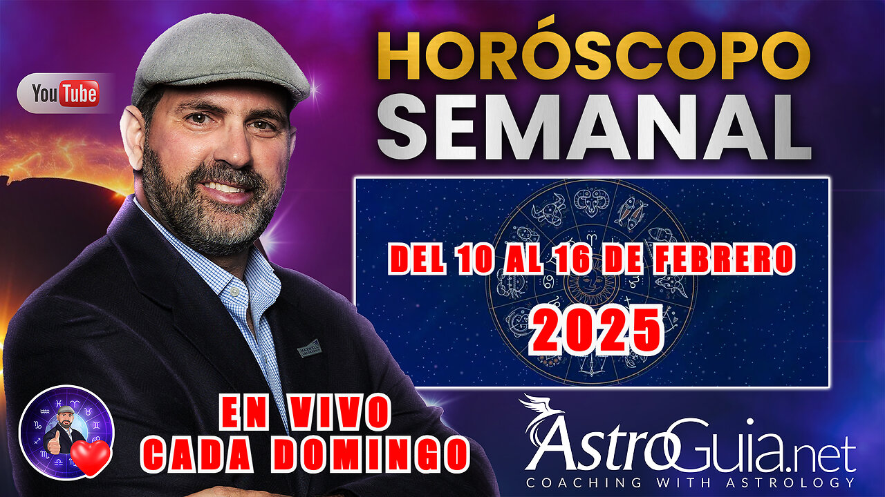 🚨¡EN VIVO! 💫 Horoscopo Semanal Del 10 Al 16 de Febrero 2025