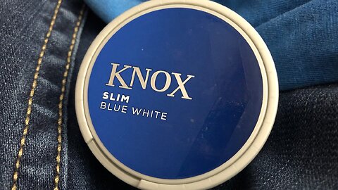 Knox Blue Slim White Portion Snus Review