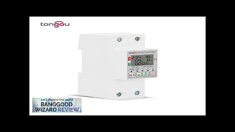 WiFi Smart Electric Meter for Home Use Enabled Remote Control Real-Time Display Review