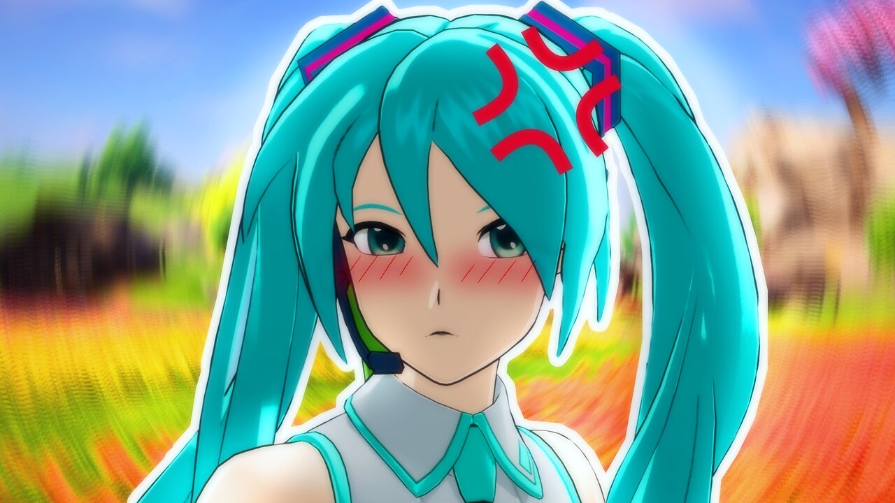 Miku Is Bad At Fortnite?