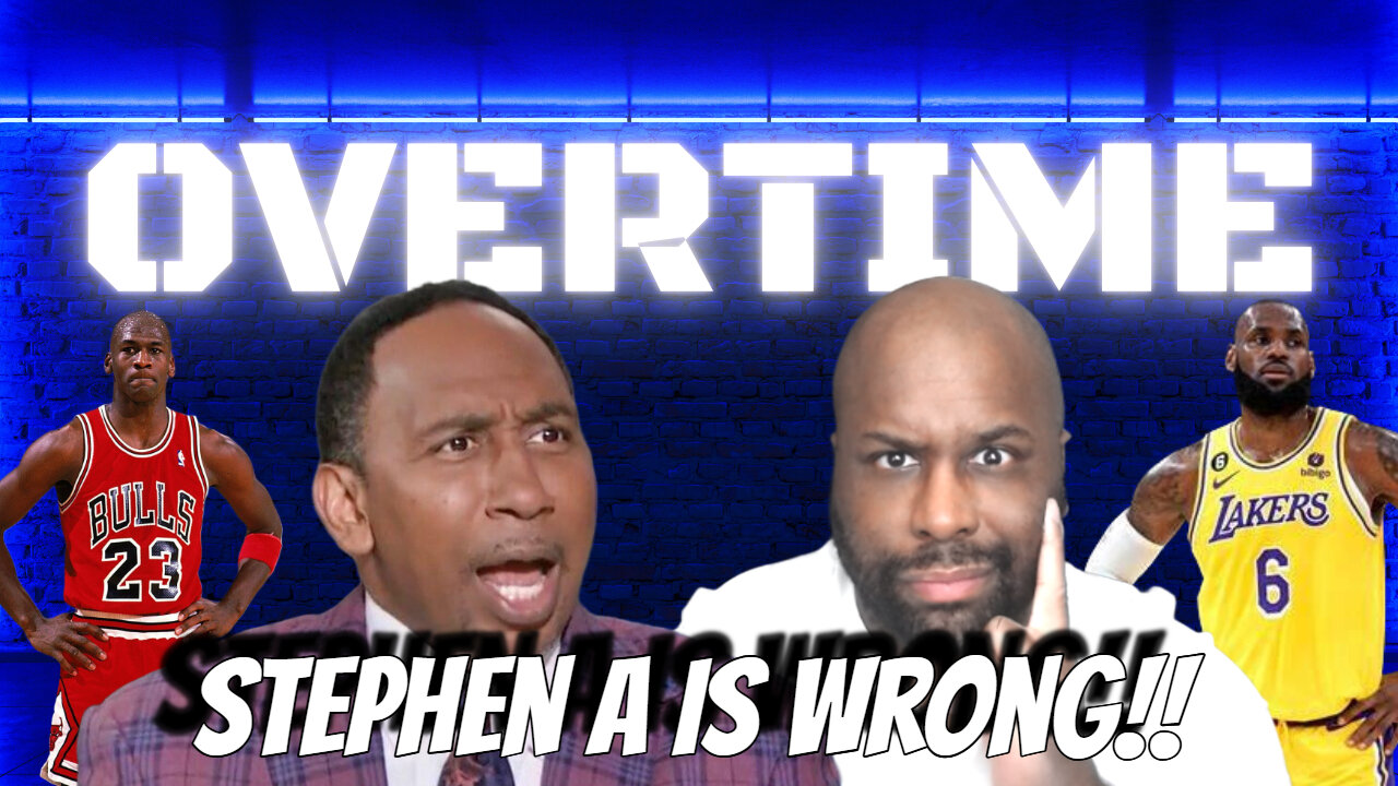 STEPHEN A. is WRONG AGAIN about GOAT DEBATE!