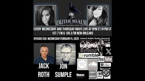 The Outer Realm - The Dark World of Whistleblowers - Jack Roth and Jon Sumple