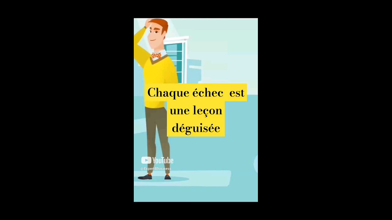 chaque échec est une leçon déguisée