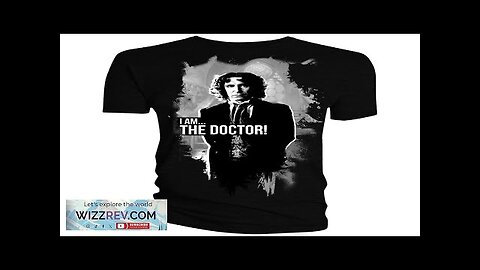 Doctor Who: Anniversary Collection: T-Shirt: The Eighth Doctor (Black & White) Review