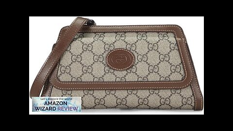 Gucci Pre-Loved GG Supreme Canvas Crossbody Bag BrownUltra-chic and vintage-inspired Review