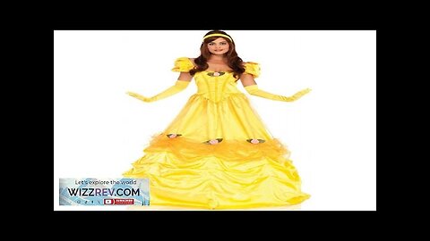 Belle of the Ball Yellow Ballgown Costume Review