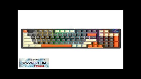 AIGUOXIN GK807 Tri-mode Mechanical Keyboard 96 Keys Hot Swappable Blue Switch RGB Review