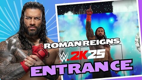 WWE 2k25 Roman Reigns Entrance