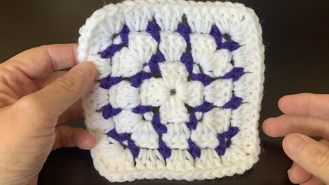 Block Stitch Granny Tutorial