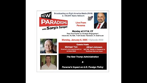 Michael Yon & Al Johnson-Panama’s Impact on US Foreign Policy, New Paradigms w/Sargis Sangari EP#222