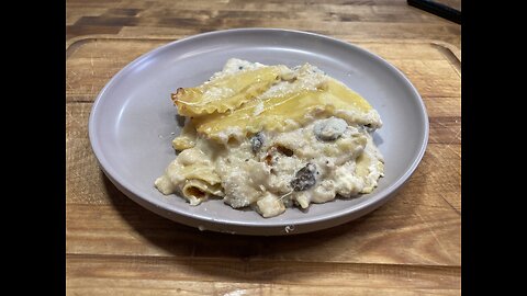 (vegetarian) Mushroom Lasagna