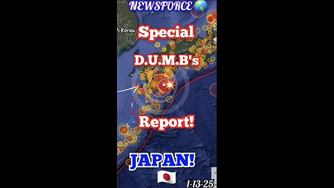 13.02.25 NEWSFORCE 🌎 SPECIAL D.U.M.B'S REPORT! 📕 JAPAN! 🇯🇵 and more - THE INVISIBLE WAR